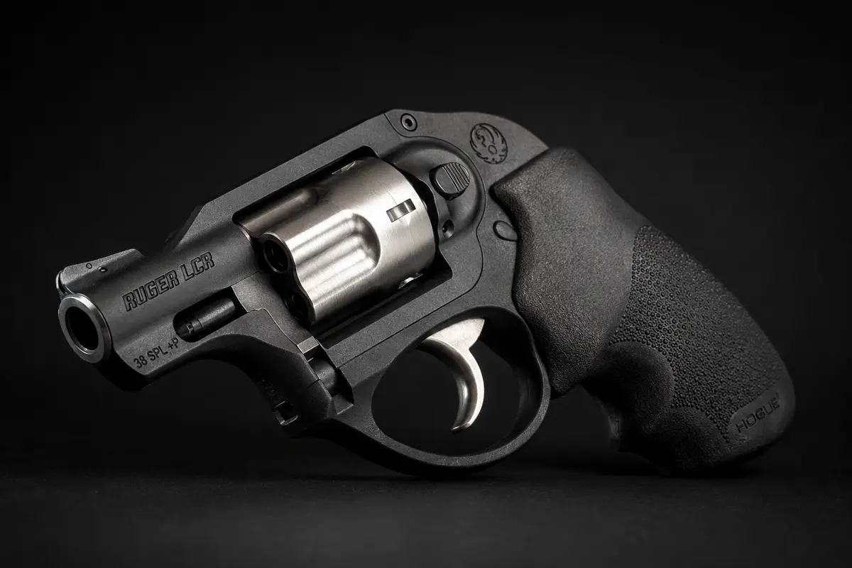 Ruger LCR .38 Special — illustrative rendering